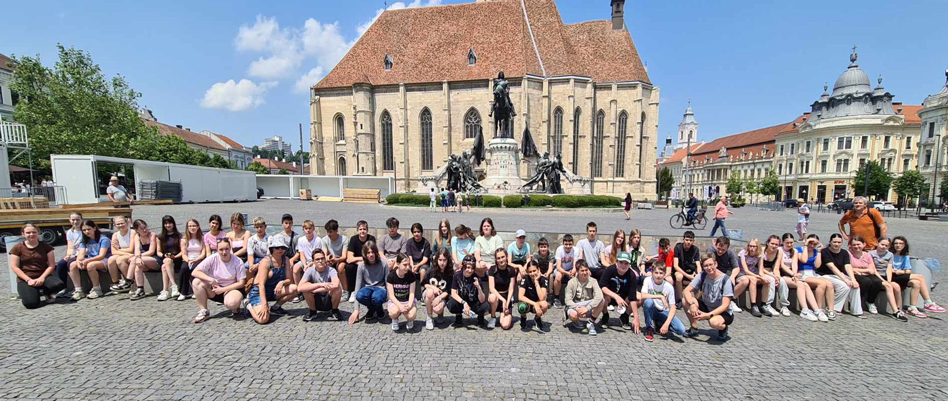 6- Kolozsvár főterén   