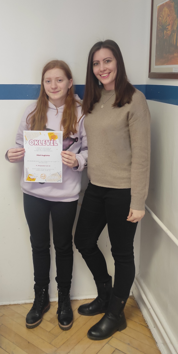 Országos siker a Hebe Kft. olvasóversenyén