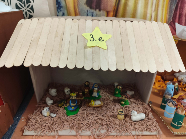 A karácsony üzenete kézzel formálva!