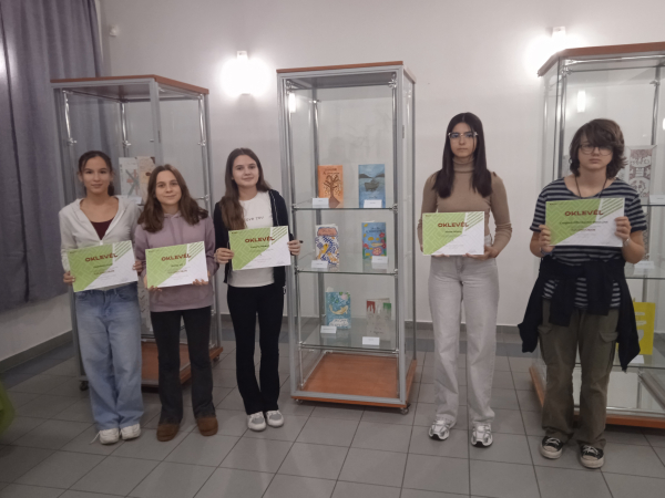 Kisgimnazistáink sikere vármegyei alkotópályázaton!