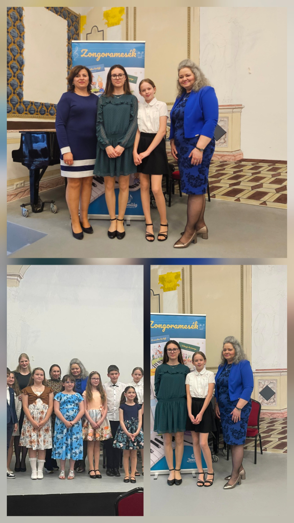 A zongora tanszak sikerei