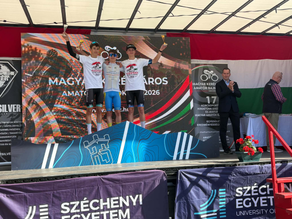 Bronzérmet szerzett Kanyó Szilas Gábor a Magyar Kerékpáros Amatőr Bajnokságon