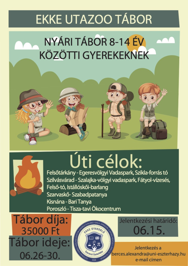 EKKE UtaZOO Tábor 2023