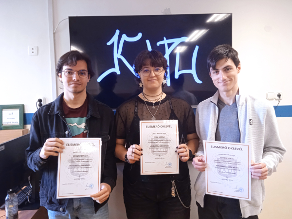 Művészeti technikumunk diákjainak újabb animációs sikere 