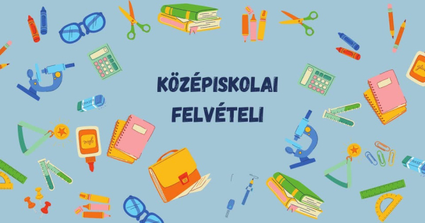 Sikeres középiskolai felvételi eredmények