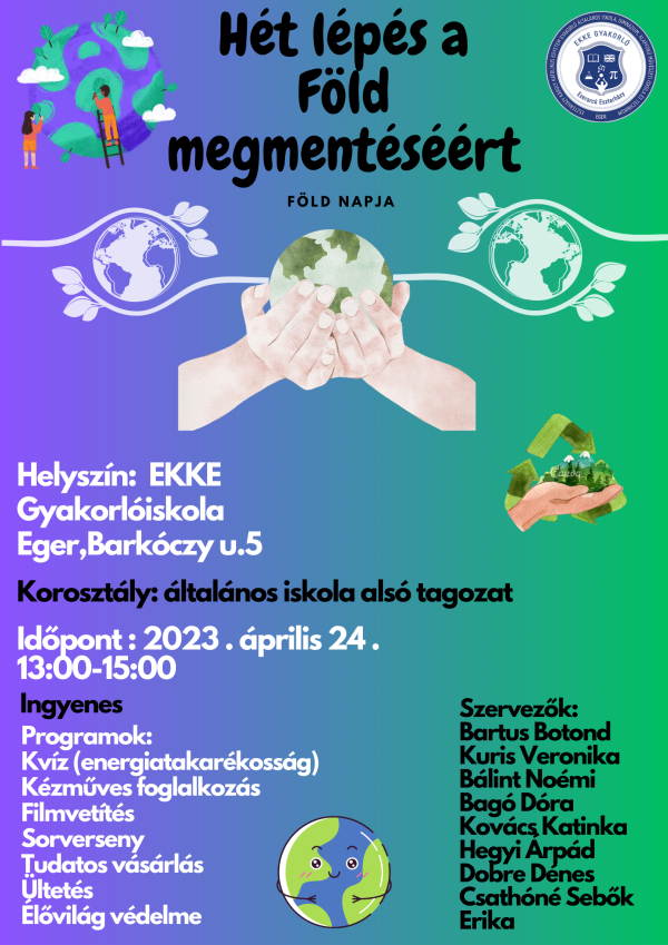  7 lépés a Föld megmentéséért