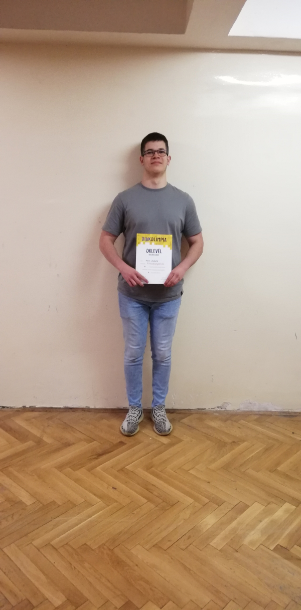 Országos döntőben gimnazistánk