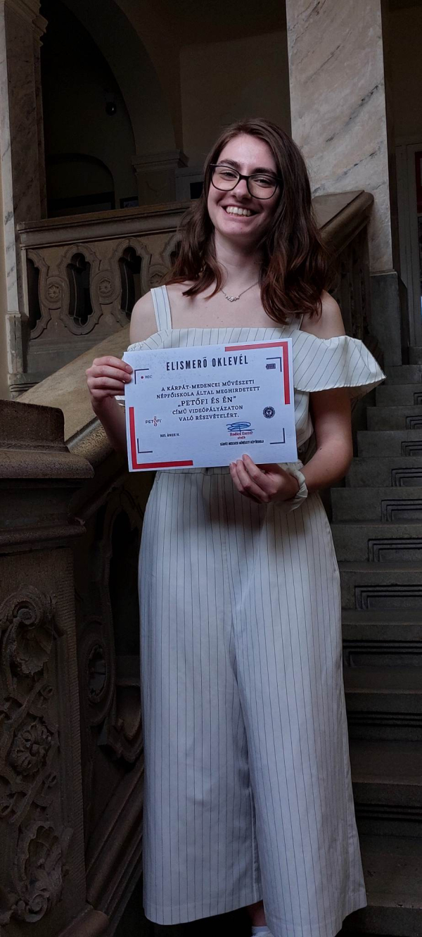 Gimnazista siker videopályázatban is