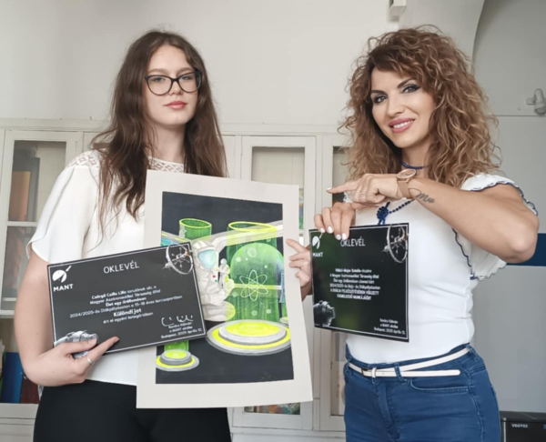 Országos rajzpályázat különdíjasa – Csörgő Csilla Lilla 