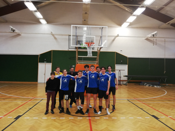 Gimnáziumi fiú kosárlabda megyei diákolimpián az EKKE Gyakorló