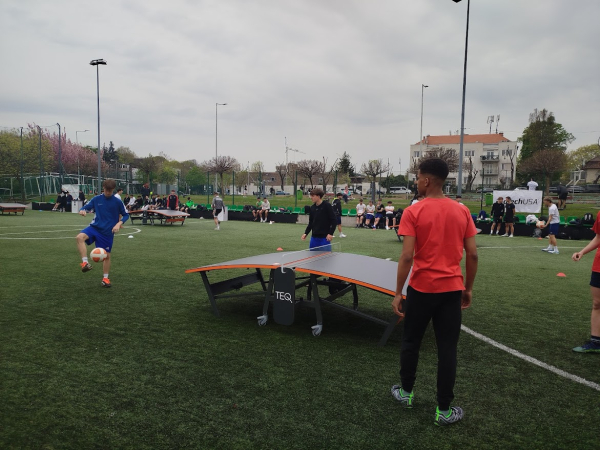 Küzdelem és tapasztalat: így szerepeltek diákjaink a Teqball diákolimpián