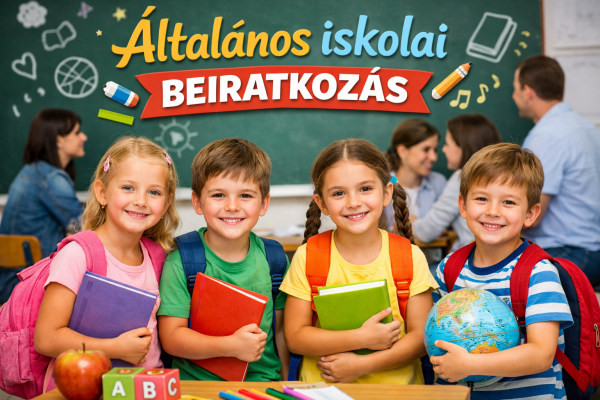 2026/2027-es tanévre szóló általános iskolai beiratkozás